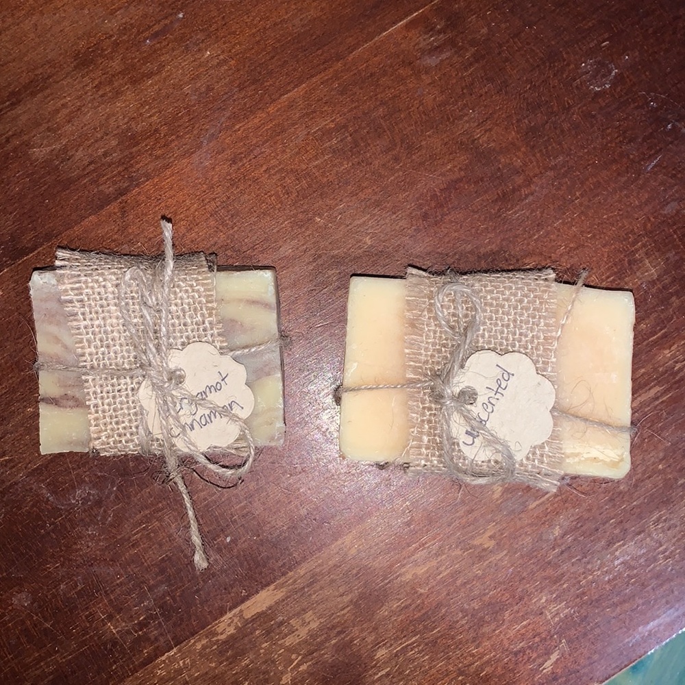 Goats milk soap